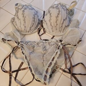 Matching bra and panty